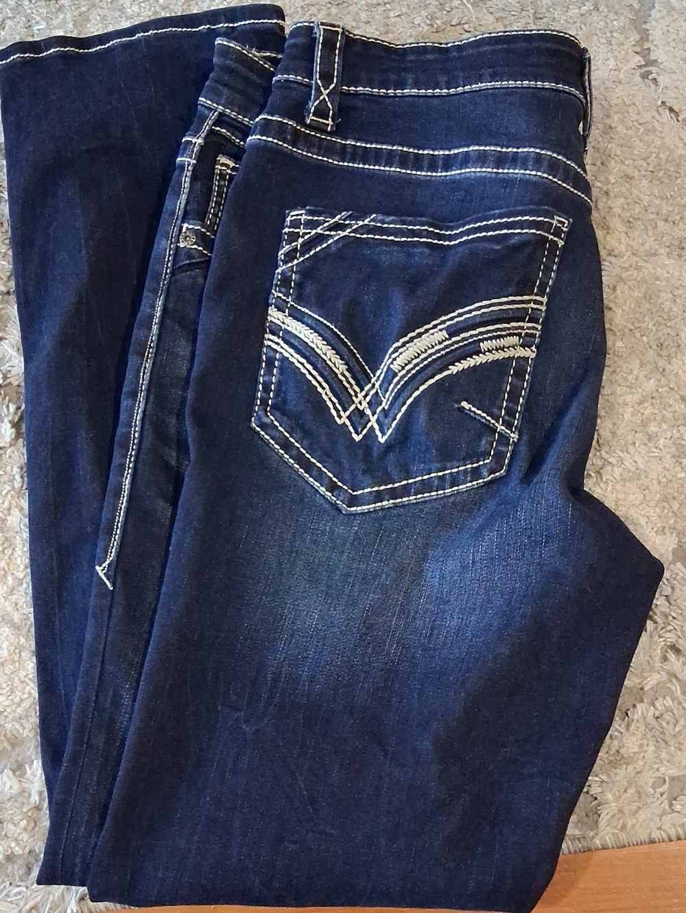 Buckle Black Mens Jeans